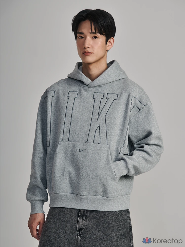 Худи мужской Nike Solo Fleece Loose Pullover Hoodie