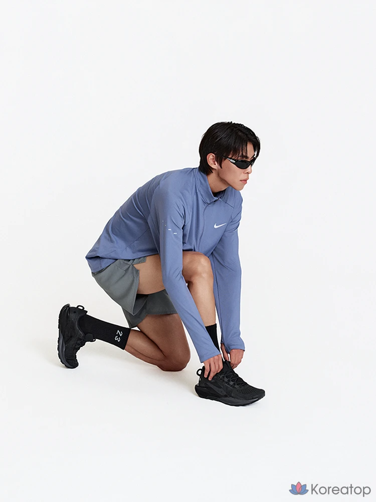 Беговая кофта на молнии мужская Nike Stride Dri-FIT Half-Zip Running Mid Layer