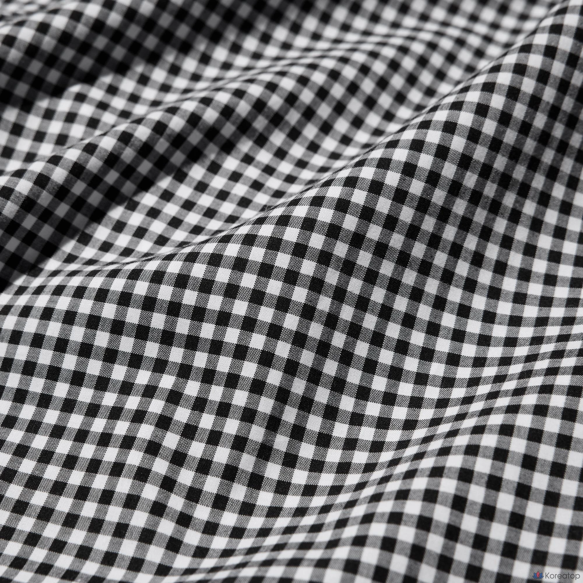 Рубашка Uniqlo Broadcloth Shirt Button-Down Collar Check A