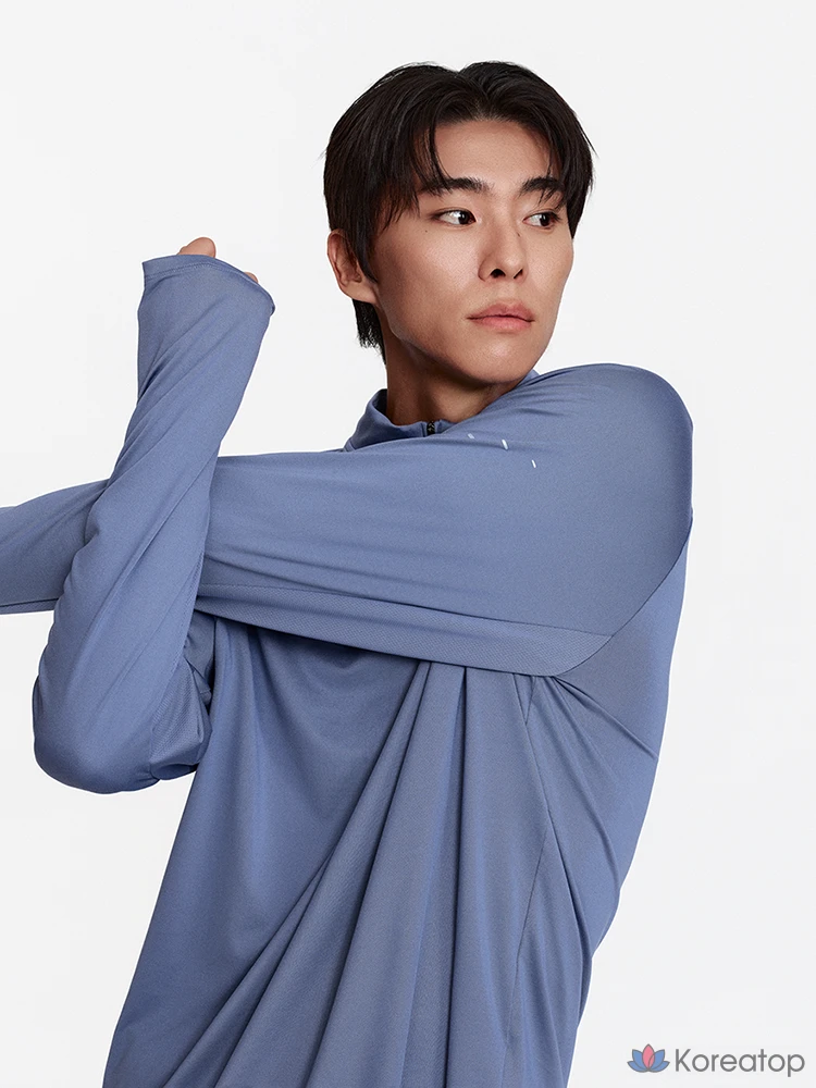 Беговая кофта на молнии мужская Nike Stride Dri-FIT Half-Zip Running Mid Layer