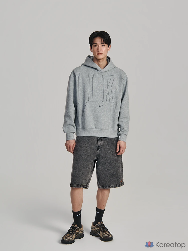 Худи мужской Nike Solo Fleece Loose Pullover Hoodie