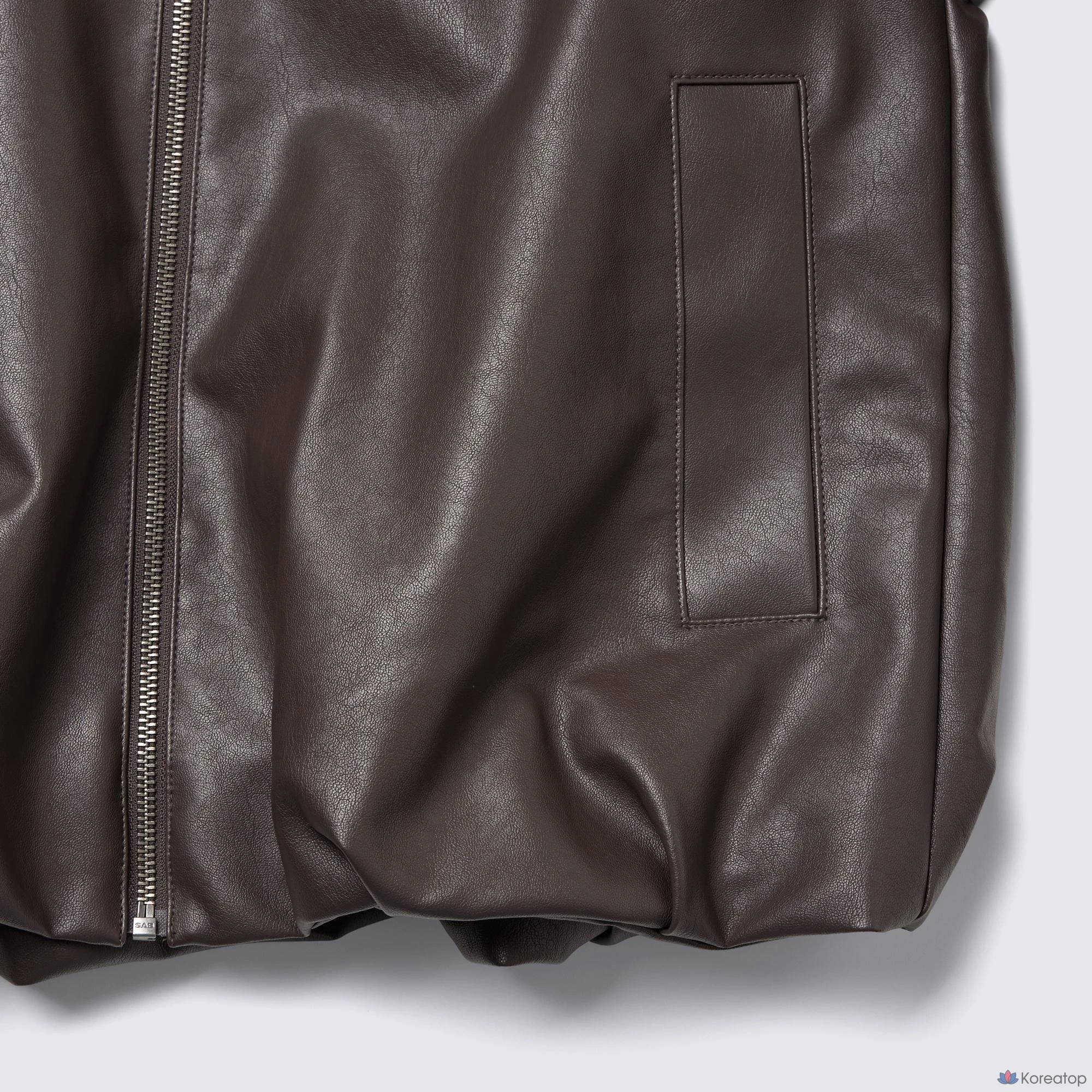 Куртка Uniqlo Fake Leather Balloon Hem