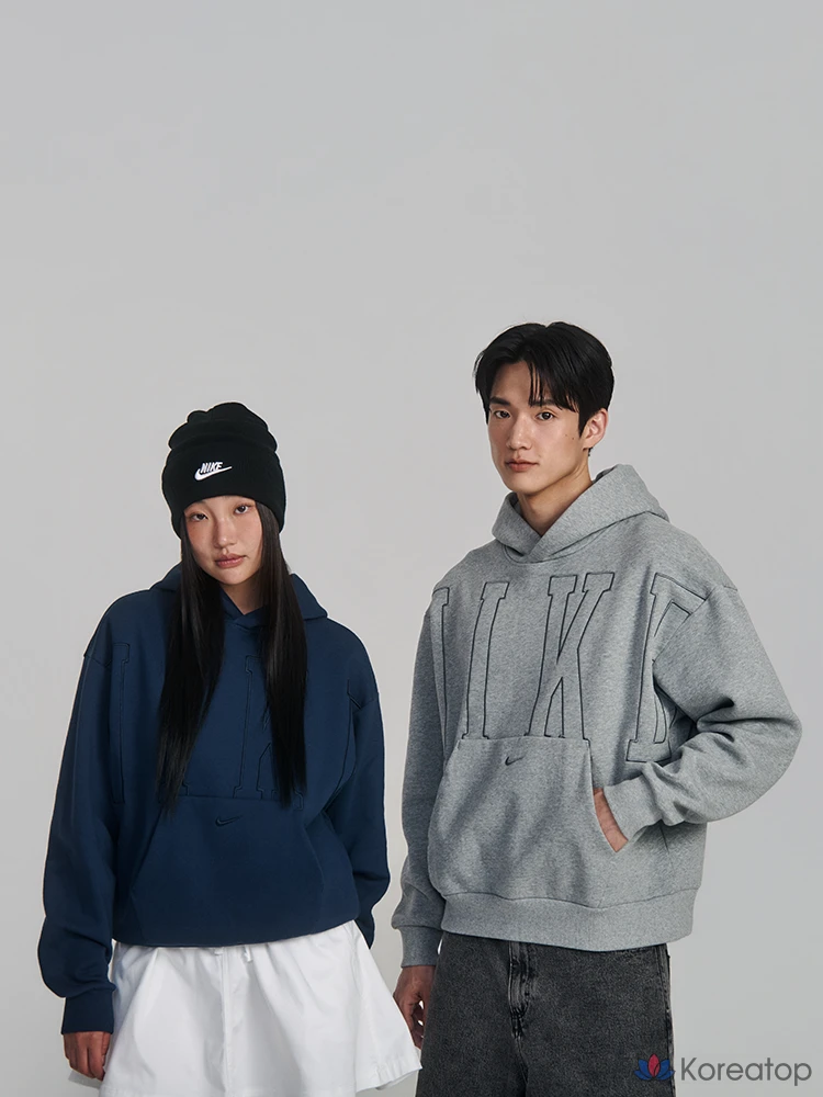 Худи мужской Nike Solo Fleece Loose Pullover Hoodie