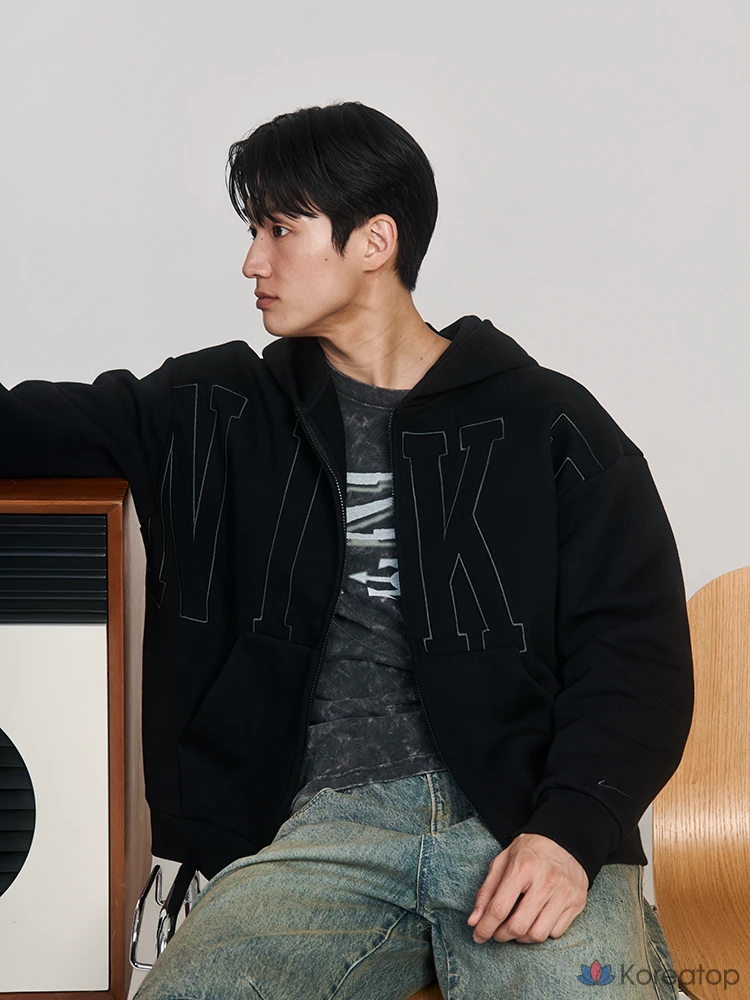 Худи на молнии мужской Nike Solo Fleece Loose Full-Zip Hoodie