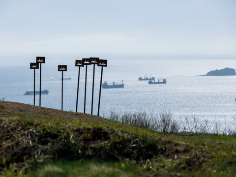 Мореферма, форты, батареи и мысы Русского острова
