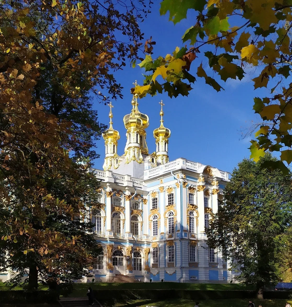 Царское Село: Янтарная комната, Екатерининский дворец и парк