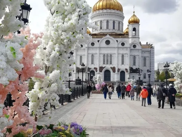 Прогулка от храма Христа Спасителя до Музеона