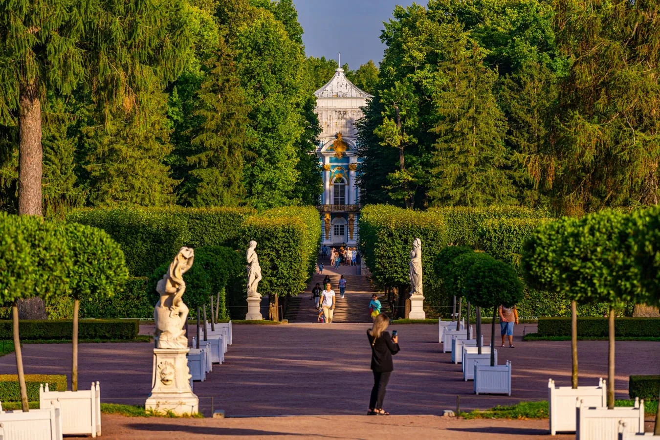 Екатерининский дворец, Царскосельский парк и Феодоровский собор