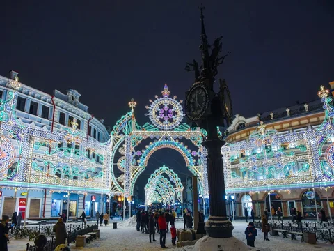 Зимняя сказка в новогодней Казани