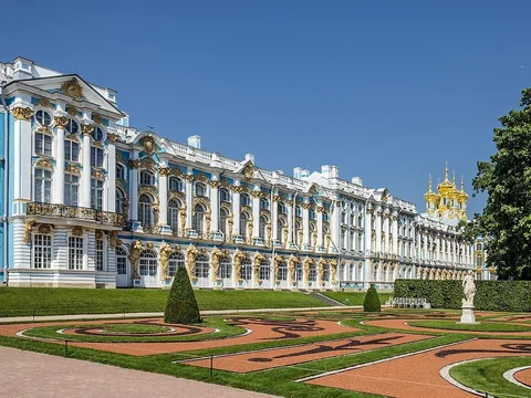 Автовояж в Царское село, Янтарную комнату или нескучные рассказы от местных
