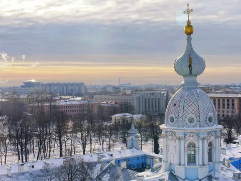 Смотровая площадка Смольного собора
