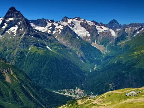 Кавказская Швейцария: Домбай из Железноводска