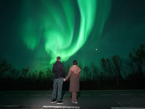Сезон фотоохоты на северное сияние открыт!
