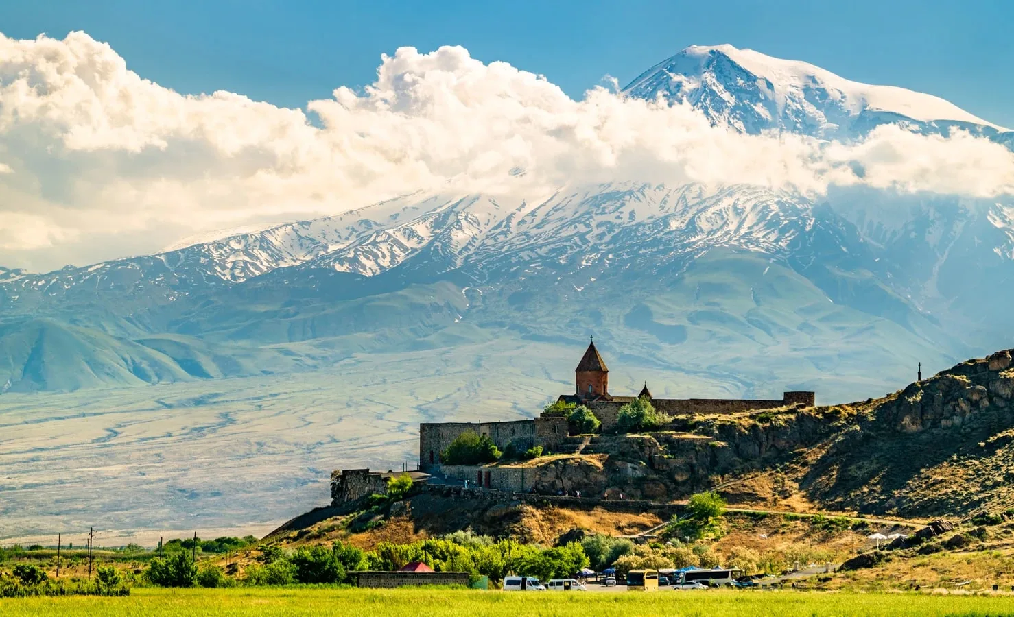 Гора Арарат, Хор Вирап, армянский Марс и раскопки Двина