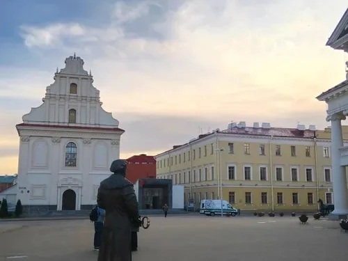 Вечерний Минск: Троицкое предместье, Верхний город и проспект Независимости