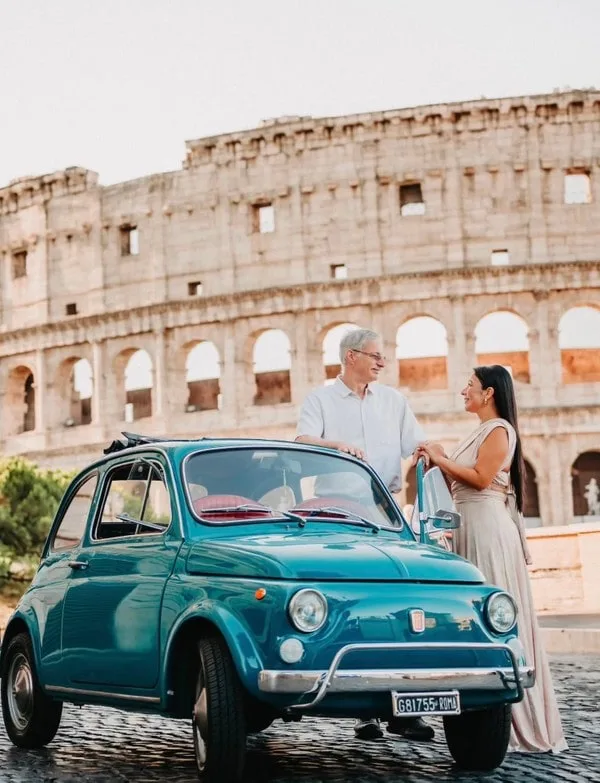 Vespa &amp; Fiat: душа Рима