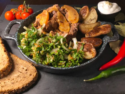 Вкусный Баку, просто пальчики оближешь!