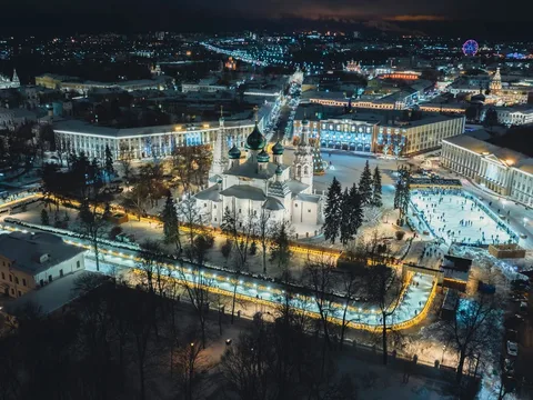 Ярославль вечером