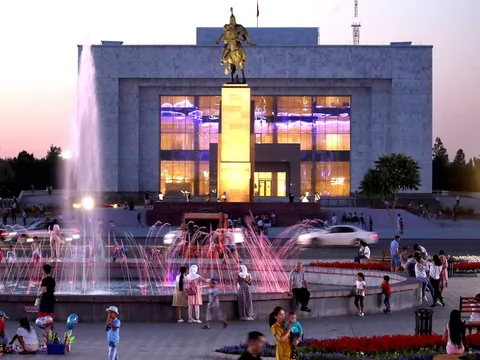 Прогулка по городу Бишкек