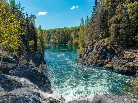 Водопад Кивач, вулкан Гирвас и Марциальные воды на автомобиле