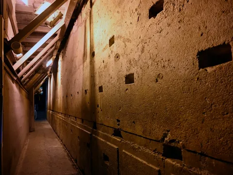 Тоннели у западной стены