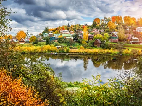 Плёс — от крепости до курорта