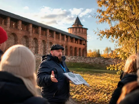 Осенняя Коломна — кремль и посад