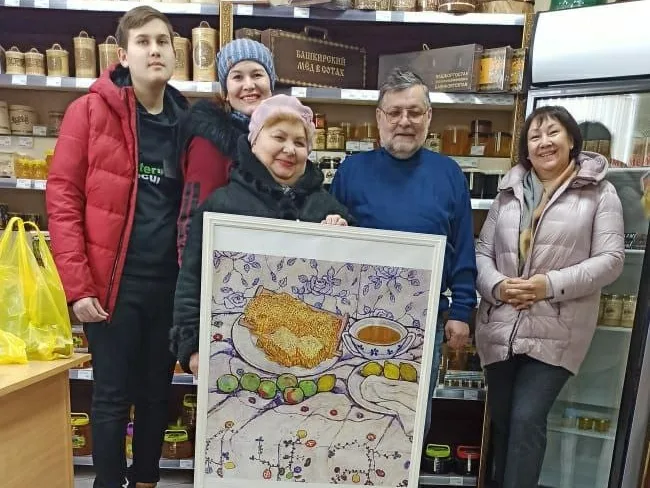 Башкирский мёд и лимоны