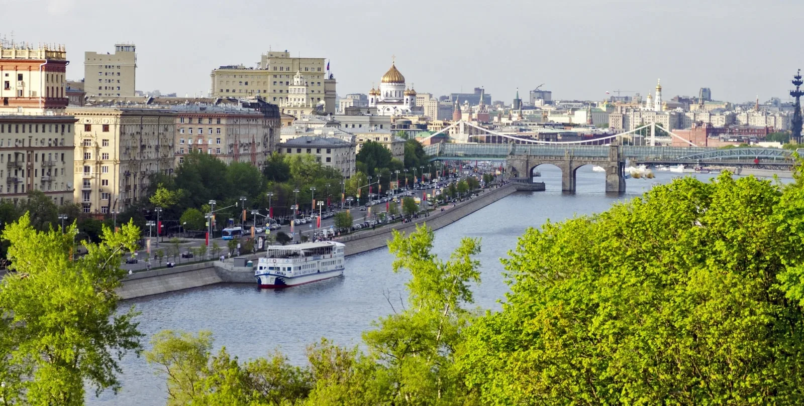 Северный экспресс по Москве-реке: от Киевской до Китай-города