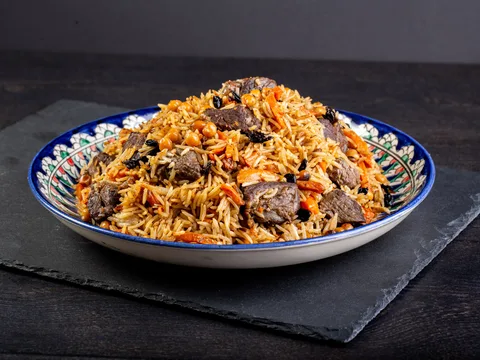 Мастер-класс по приготовлению плова в кишлаке