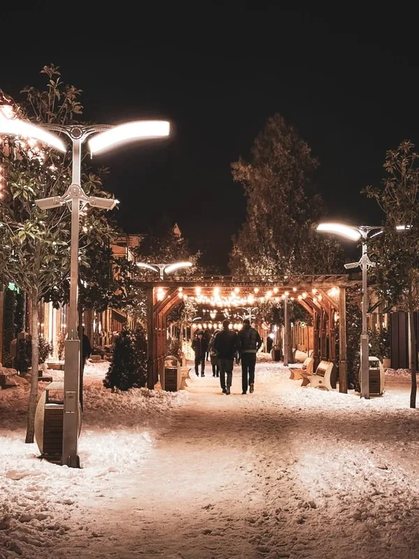 Огни ночного Дербента