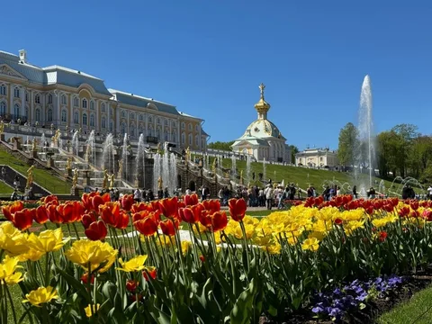 Из Петербурга в Петергоф: Большой дворец и Нижний парк