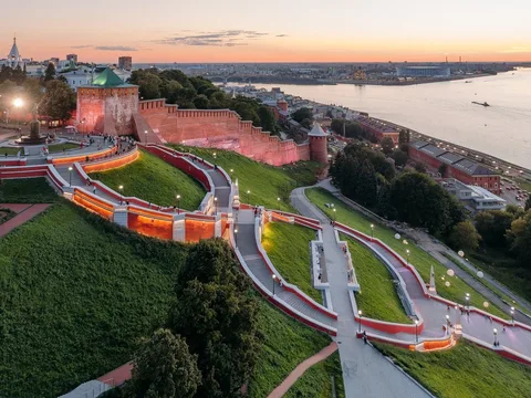 Прогулка от Чкаловской лестницы — самой большой восьмёрки Нижнего Новгорода
