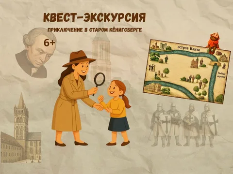 Детективы на острове Канта: приключение в старом Кёнигсберге