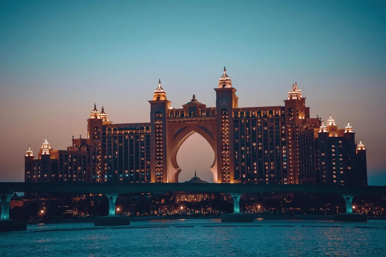 Ночной Дубай на кабриолете (из Аджмана)