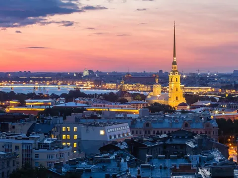 По вечернему Петербургу: архитектура в свете огней