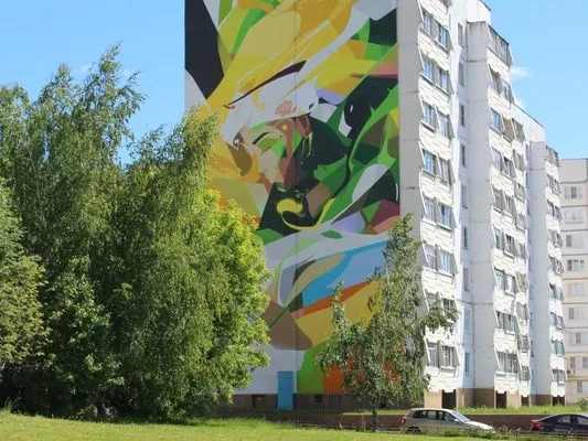 Выкса — город Железной Розы и стрит-арта (на вашем авто)