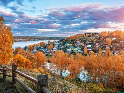 Плёс глазами Левитана