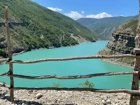 Сулакский каньон, бархан Сарыкум и пещера Нохъо (из Каспийска)