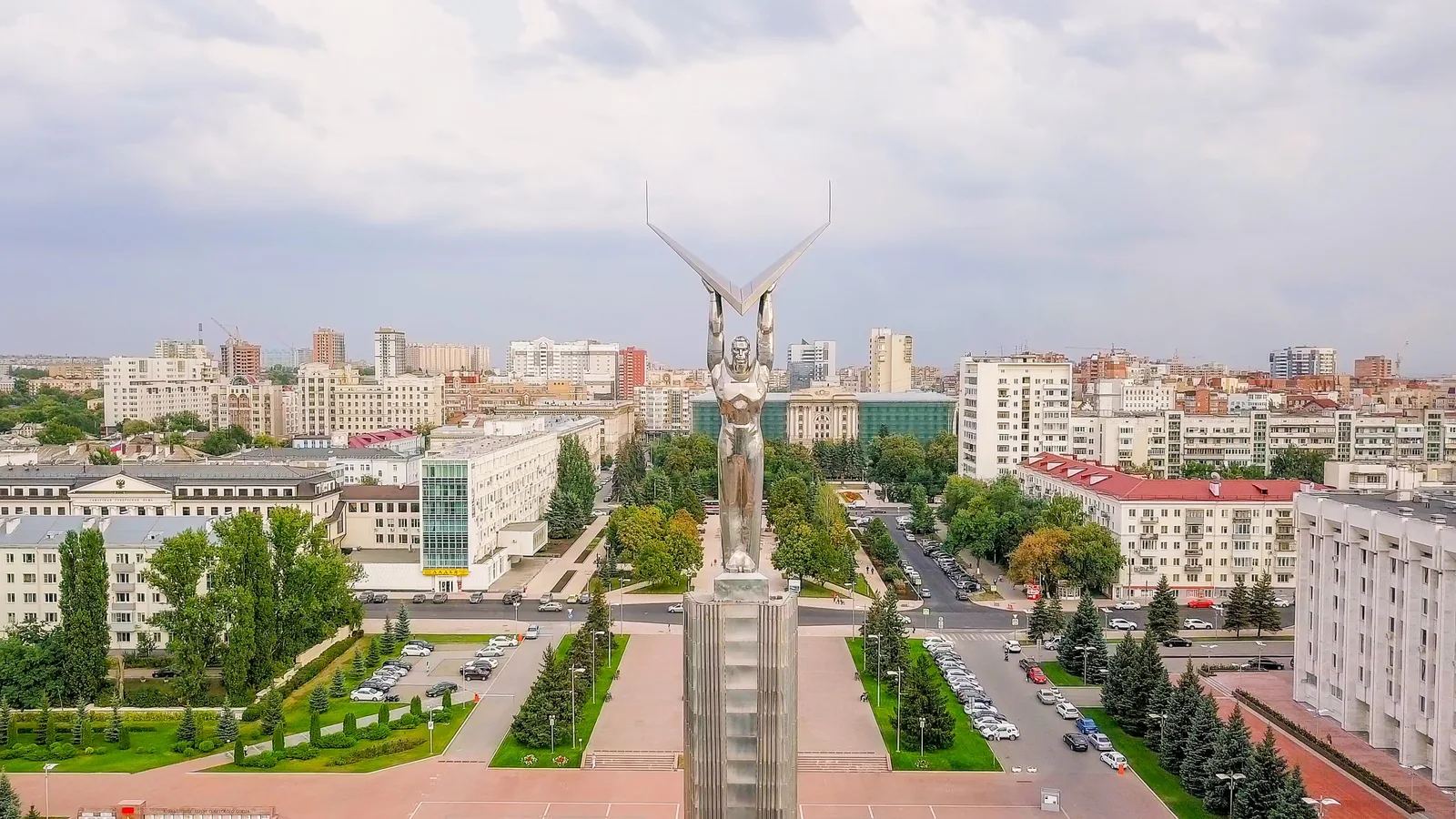 Экскурсия по Самаре и смотровая площадка ж/д вокзала на транспорте туристов