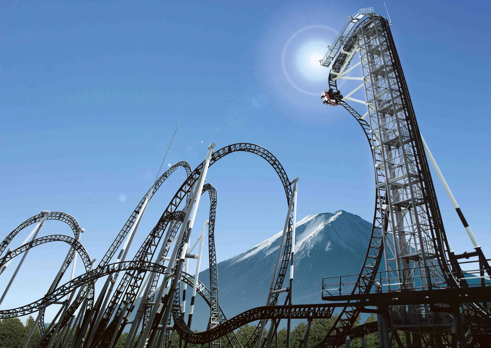День с гидом в парке развлечений «Fuji-Q Highland»