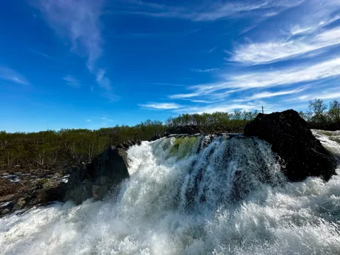 Магия воды: Водопады Севера Кольского полуострова.