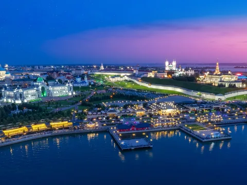 Казань зажигает огни