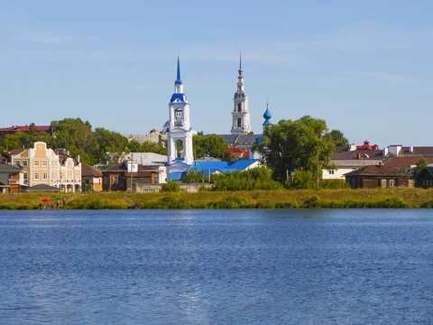 Кинешма — город на Волге