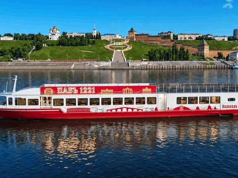 Прогулочный рейс «Стрелка» в Нижнем Новгороде