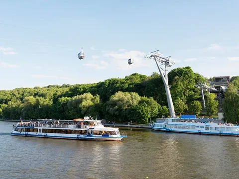 Водная прогулка от причала «Киевский» до причала «Китай-Город»