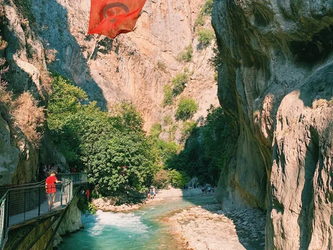 Каньон Саклыкент и Секретный водопад