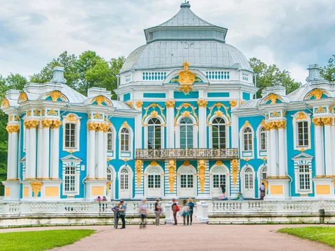 Царское Село, Екатерининский дворец, Янтарная комната