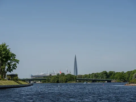 На теплоходе по Северным островам Санкт-Петербурга