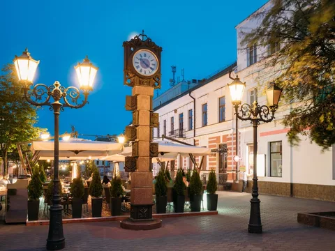 Вечерние улицы Бреста